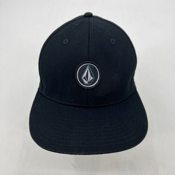 Volcom Hat Mens One Size V Quarter Snapback Cotton Medium Weight Twill Woven - Picture 3 of 12